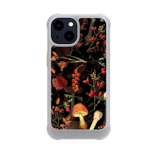 Apple iPhone 14 NIVOmax Pilzmuster Schwarz