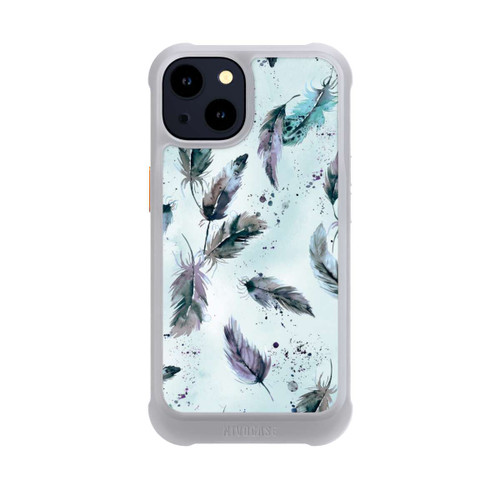 Apple iPhone 14 NIVOmax Magical Feathers Soft Blue