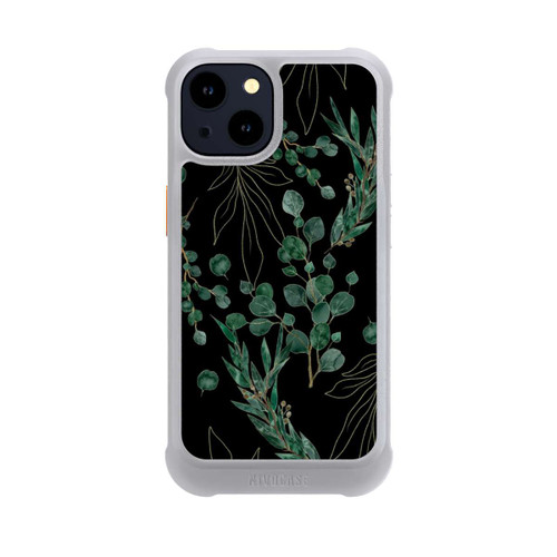 Apple iPhone 14 NIVOmax Eucalyptus Leaves black