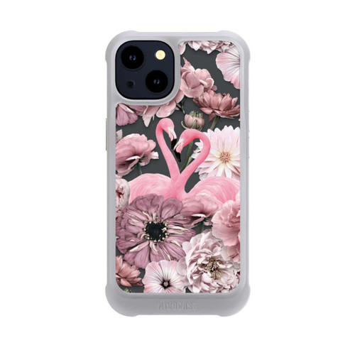 Apple iPhone 14 NIVOmax Flamingos in Flower Pattern