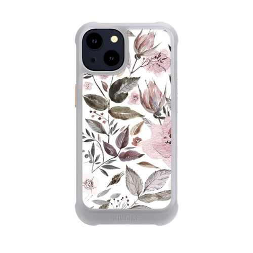 Apple iPhone 14 NIVOmax Aquarell braune Rosenblüten