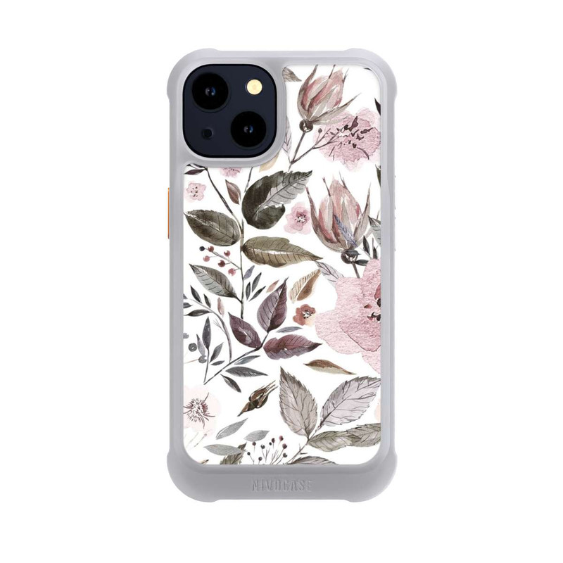 iPhone 14 NIVOmax Aquarell braune Rosenblüten