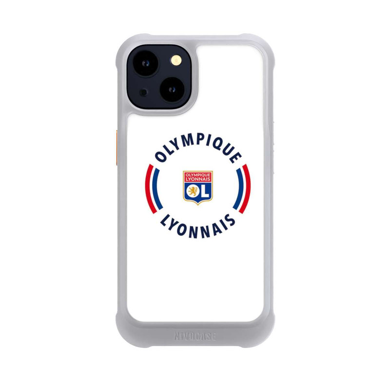 iPhone 14 NIVOmax OL Logo Weiß