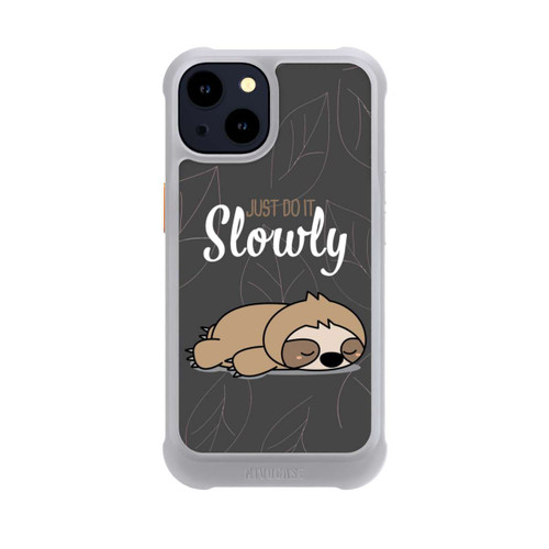 Apple iPhone 14 NIVOmax Just Do It Slowly Sloth Grey