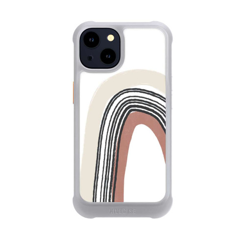 Apple iPhone 14 NIVOmax Texturierter Regenbogen