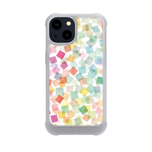 Apple iPhone 14 NIVOmax Confetti Geometric Plaids Rainbow