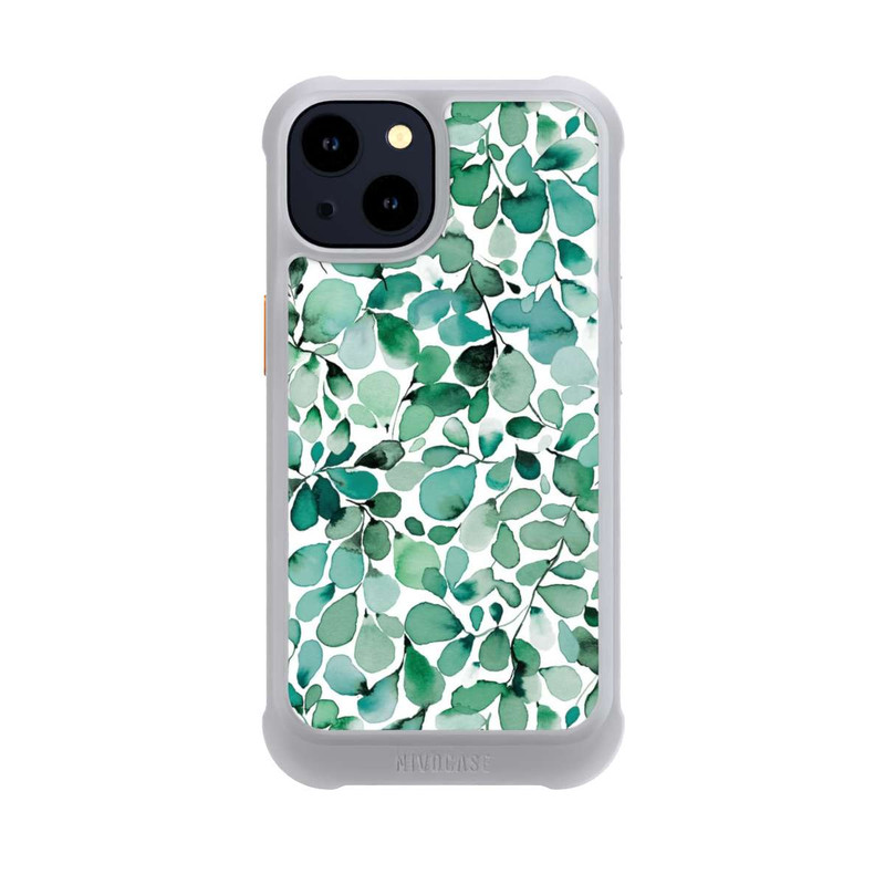 iPhone 14 NIVOmax Watercolor Pattern Leaffy Leaves