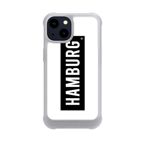 Apple iPhone 14 NIVOmax HSV Hamburg Schwarz Weiss