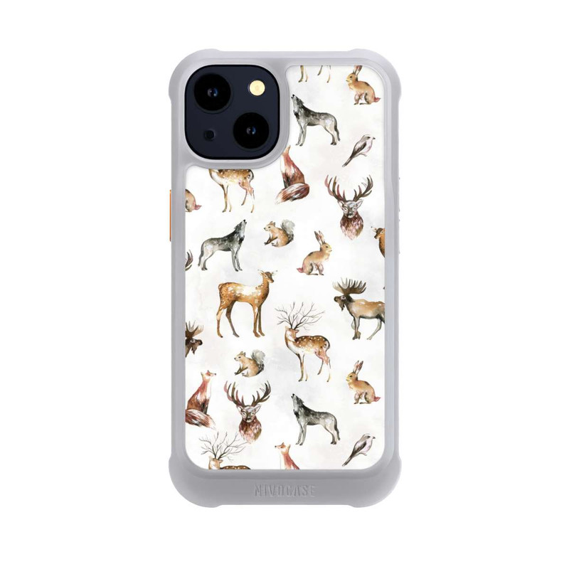 iPhone 14 NIVOmax Woodland Winter Animals