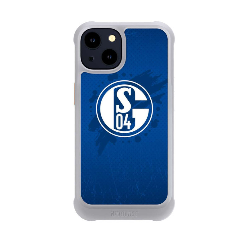 iPhone 14 NIVOmax Schalke 04 Farbe Fleck Blau