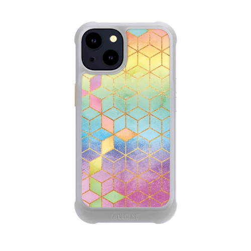 Apple iPhone 14 NIVOmax Regenbogenwürfel