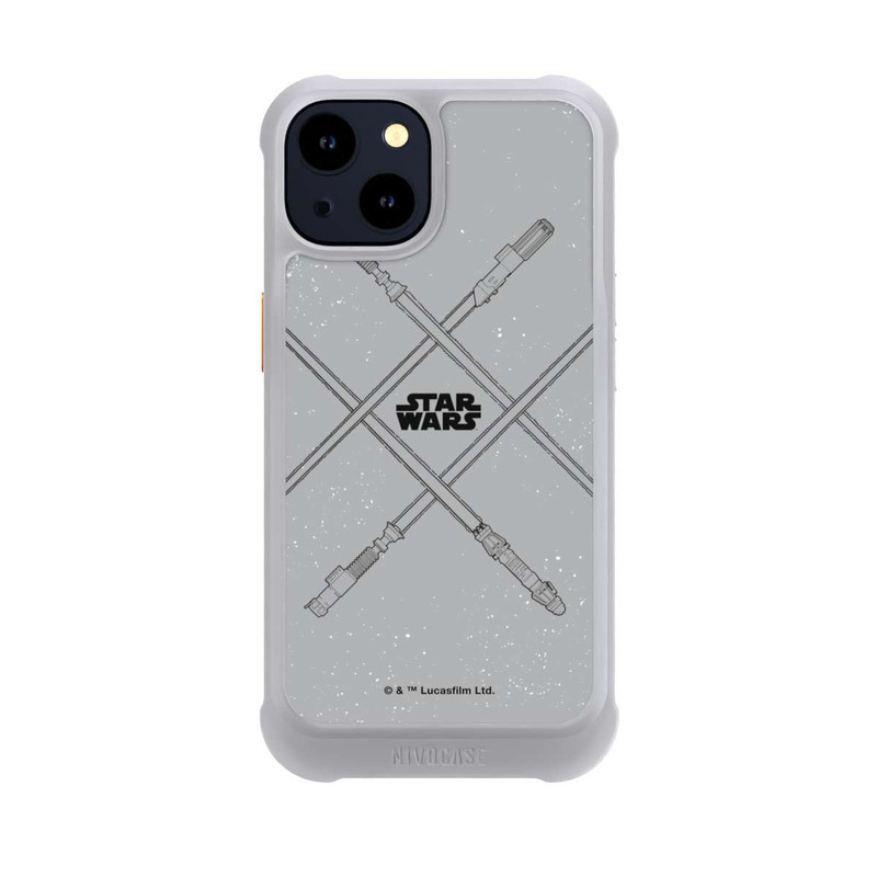 iPhone 14 NIVOmax Lichtschwerter Grau