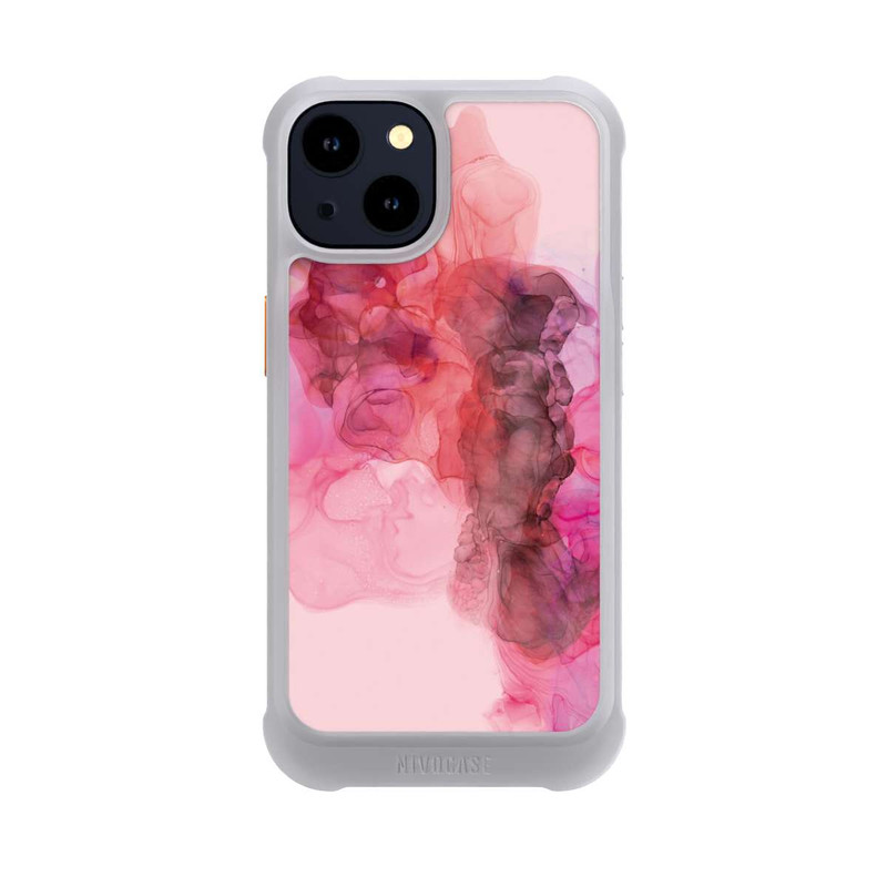 iPhone 14 NIVOmax Alcohol Ink Fuchsia Fantasy