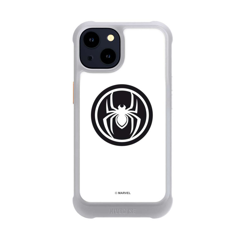 iPhone 14 NIVOmax Spider-Man Logo White