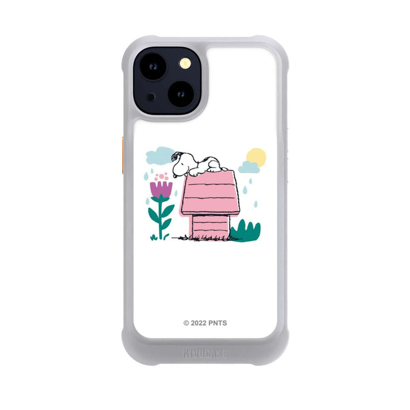 iPhone 14 NIVOmax Snoopy Hundehütte Frühling