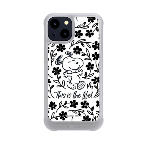 Apple iPhone 14 NIVOmax Snoopy This Is The Life Noir &amp; Blanc