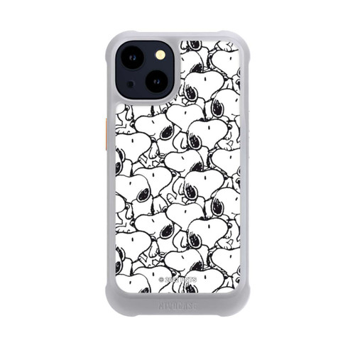 Apple iPhone 14 NIVOmax Snoopy Pattern Noir &amp; Blanc