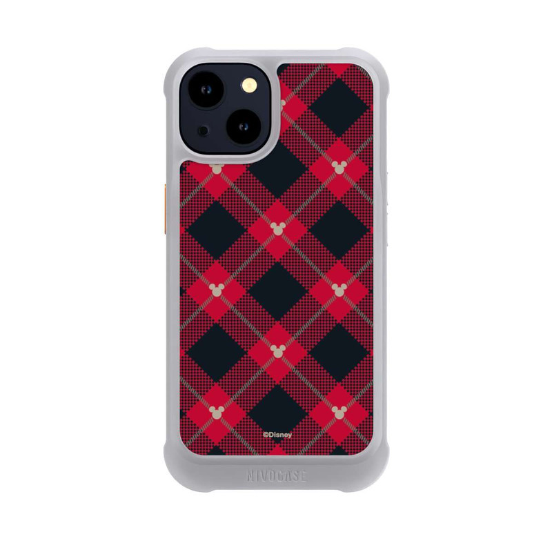 iPhone 14 NIVOmax Motif de Noël Mickey rouge