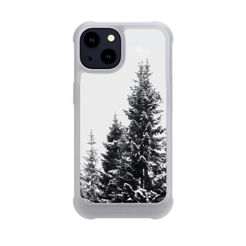 iPhone 14 NIVOmax Schneebedeckte Tannen