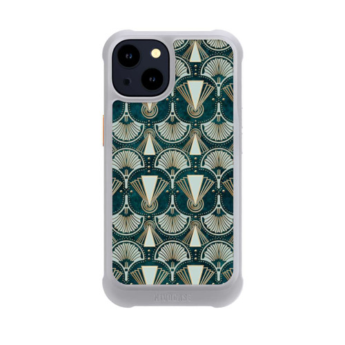 Apple iPhone 14 NIVOmax Art Deco Green Pattern