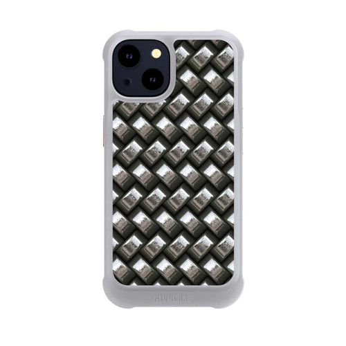 Apple iPhone 14 NIVOmax Glamour Silver Metal