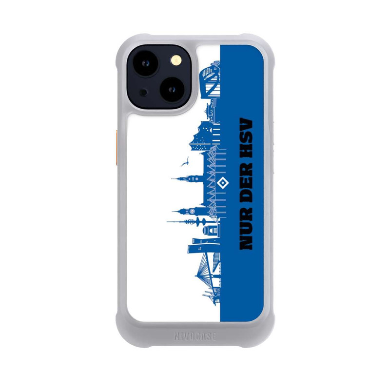 iPhone 14 NIVOmax HSV Skyline Blau Weiß