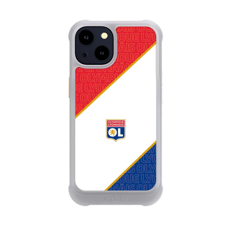 iPhone 14 NIVOmax OL Logo Rot und Blau