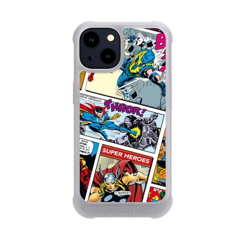 iPhone 14 NIVOmax Marvel Retro Comic Blue
