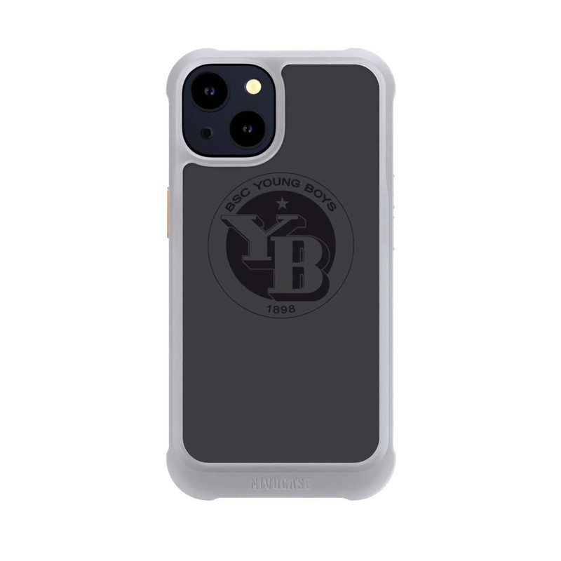 iPhone 14 NIVOmax BSC YB Logo Grau