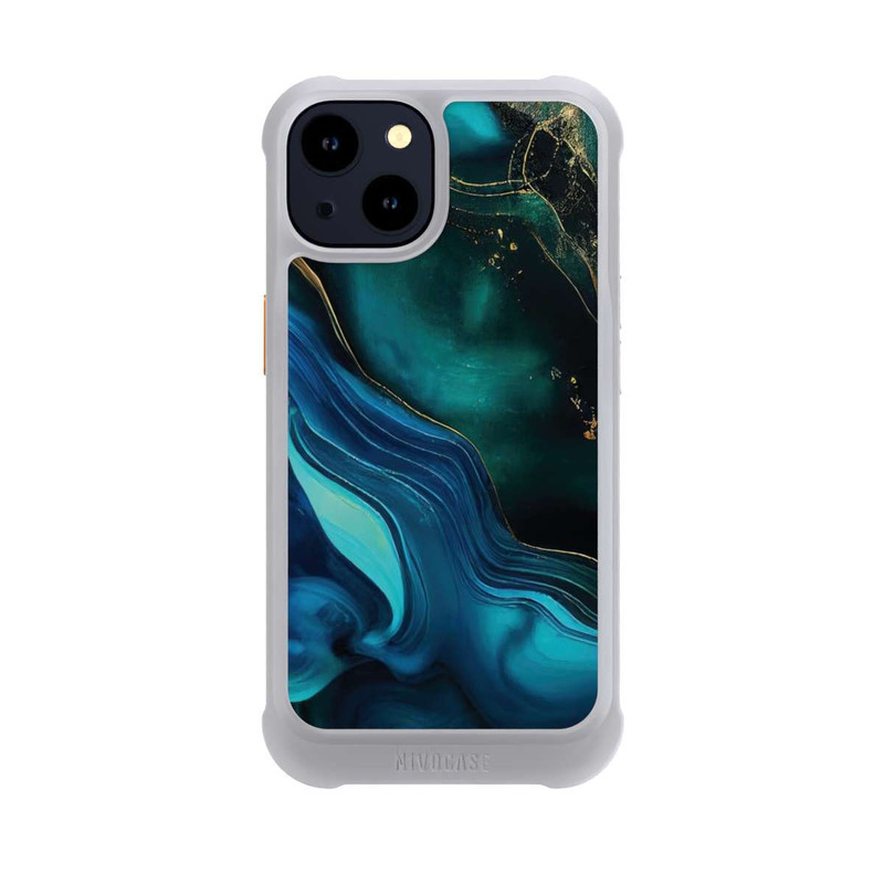 iPhone 14 NIVOmax Blaugoldene Tinte mit KI
