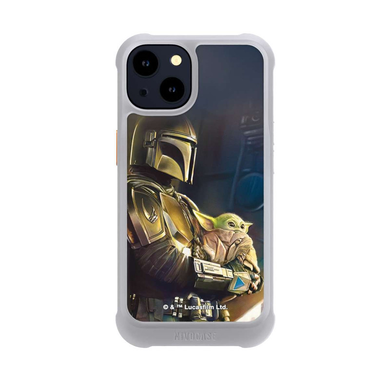 iPhone 14 NIVOmax Mandalorianer und Grogu im Schiff