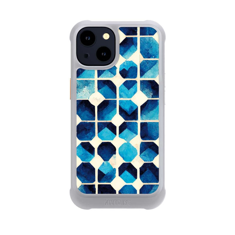 iPhone 14 NIVOmax Blaues Muster