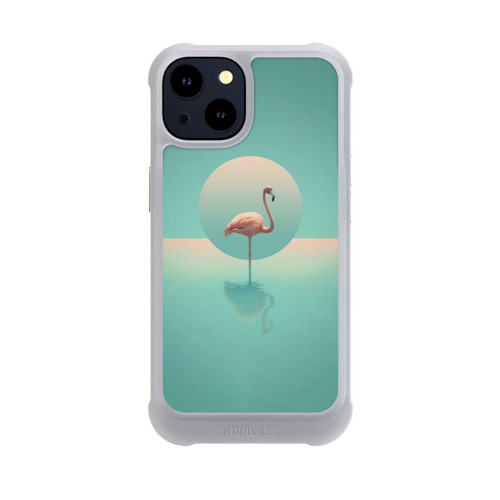 Apple iPhone 14 NIVOmax Flamant dans la piscine