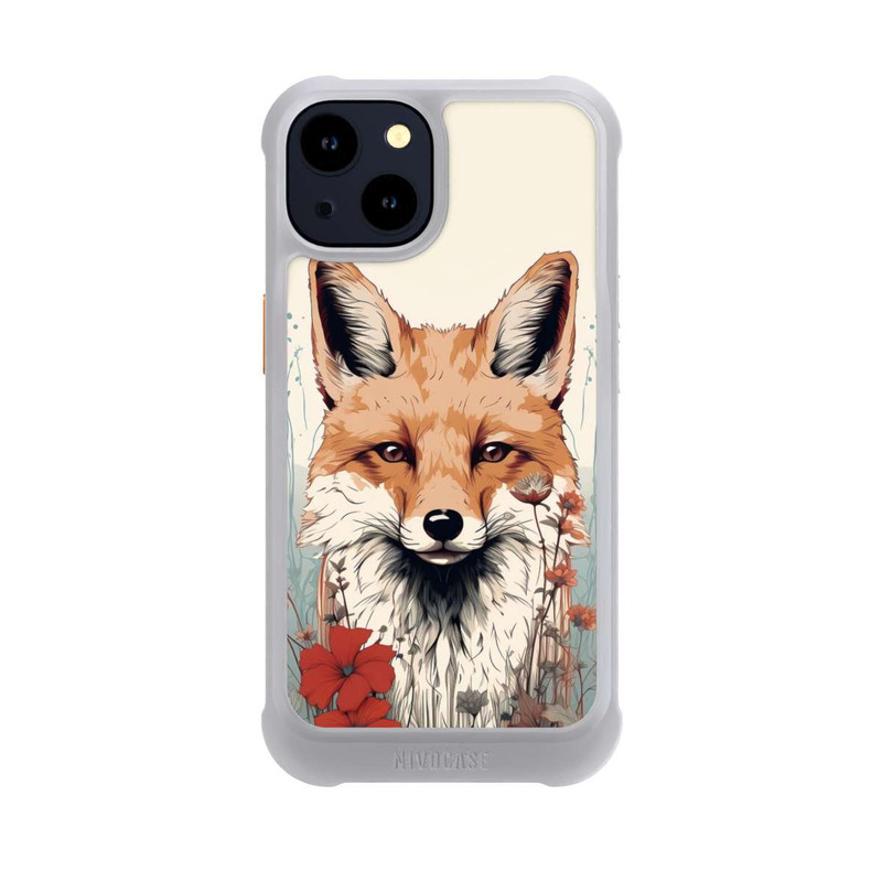 iPhone 14 NIVOmax  Fox with Flowers