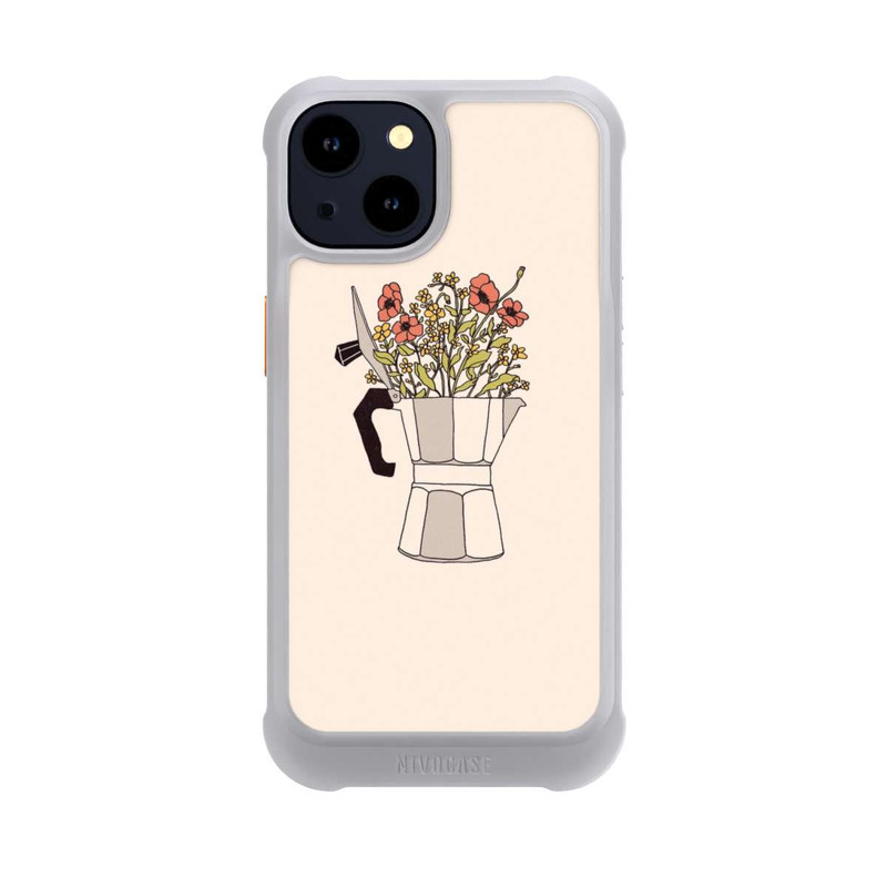 iPhone 14 NIVOmax Moka Blumen