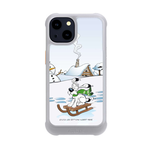 Apple iPhone 14 NIVOmax Idefix fährt Schlitten
