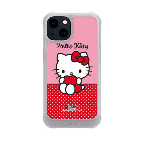 Apple iPhone 14 NIVOmax Hello Kitty sitzend mit Herz