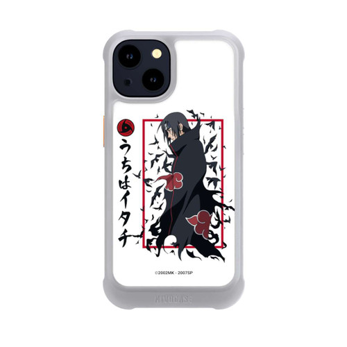 Apple iPhone 14 NIVOmax Itachi Krähen Weiß