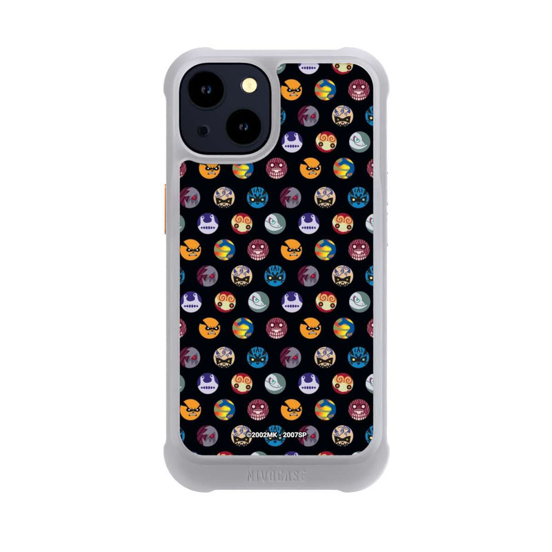 iPhone 14 NIVOmax Bijuu Muster Schwarz