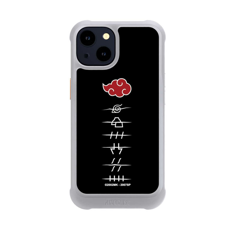 iPhone 14 NIVOmax Akatsuki Mitgliedssymbole Schwarz