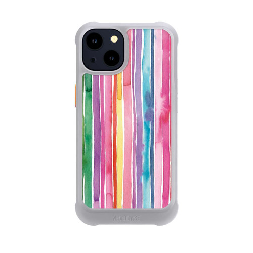 Apple iPhone 14 NIVOmax Camouflage Rainbow Stripes
