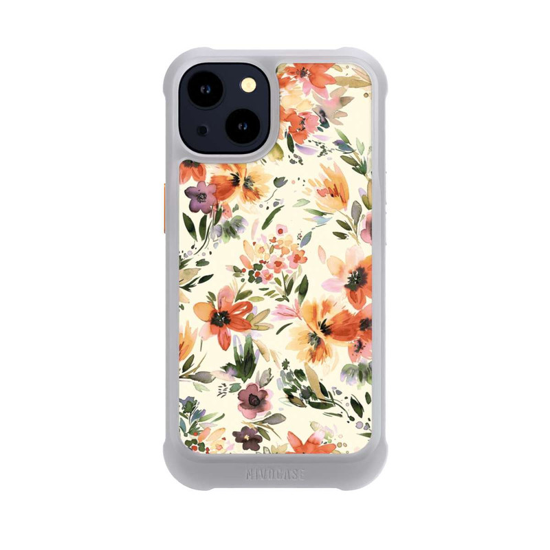 iPhone 14 NIVOmax Summer Artistic Flowers Ivory