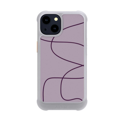 Apple iPhone 14 NIVOmax Lila Dünne Linien