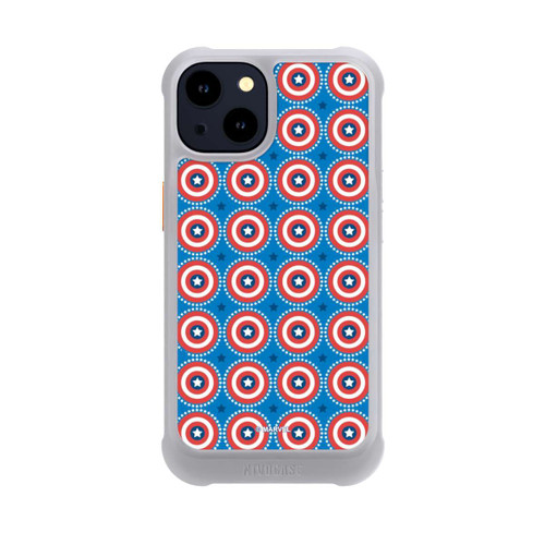 Apple iPhone 14 NIVOmax Captain American Shield Pattern