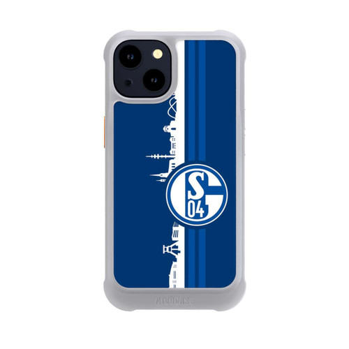 Apple iPhone 14 NIVOmax Schalke 04 Skyline Blau