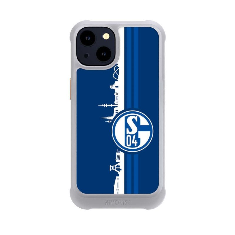iPhone 14 NIVOmax Schalke 04 Skyline Blau
