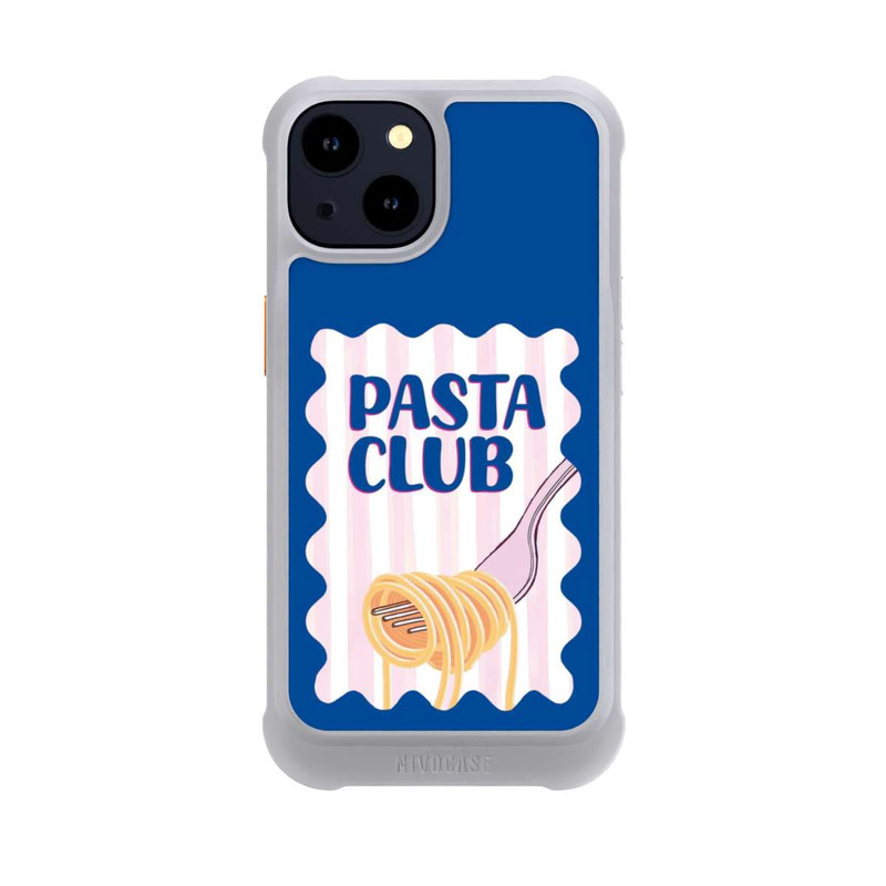 iPhone 14 NIVOmax Pasta Club in Blue and Pink