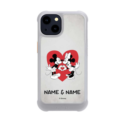 Apple iPhone 14 NIVOmax Minnie und Micky Personalisierbar