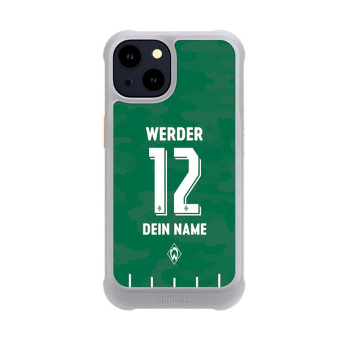 Apple iPhone 14 NIVOmax Werder Bremen Trikot Personalisierbar 25-26