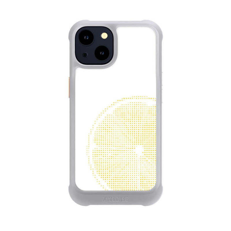 iPhone 14 NIVOmax Lemon Grid Pixel Art